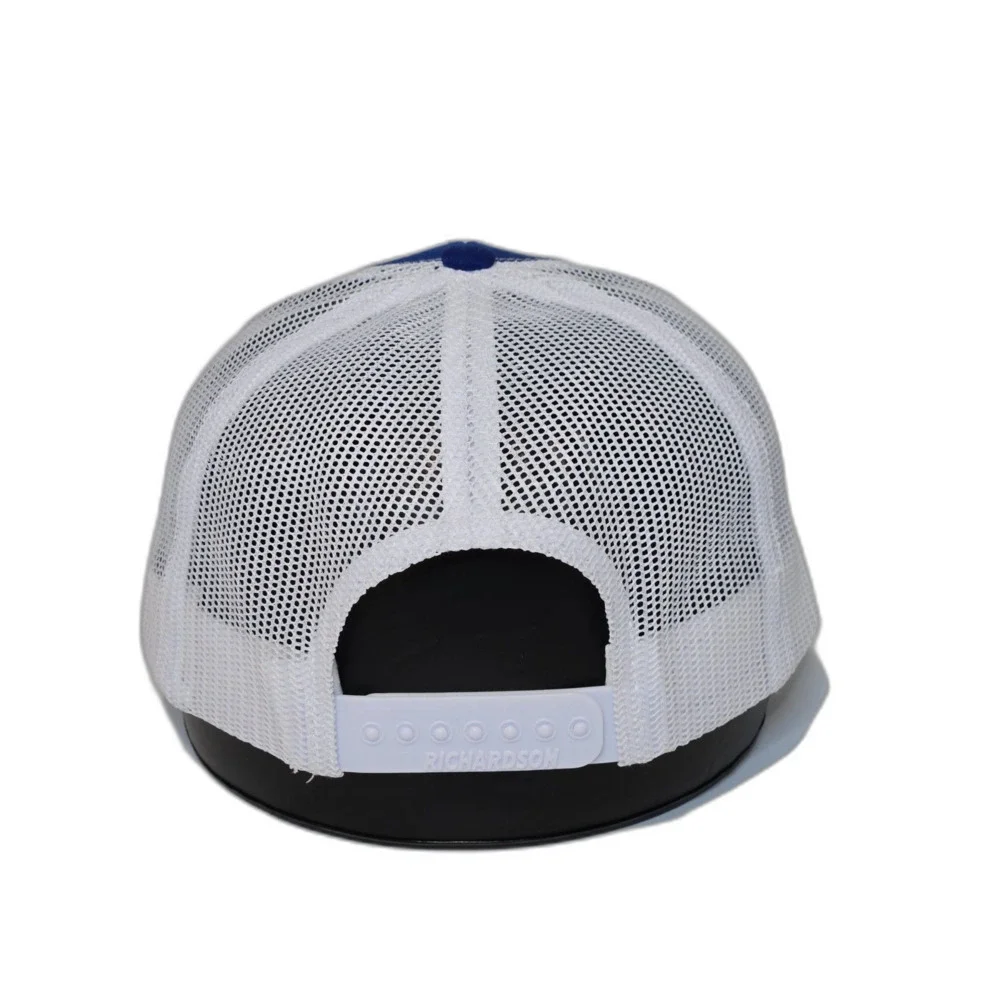 H. Carr Trucker Snapback Hat | Richardson Style 112 | Royal Blue White